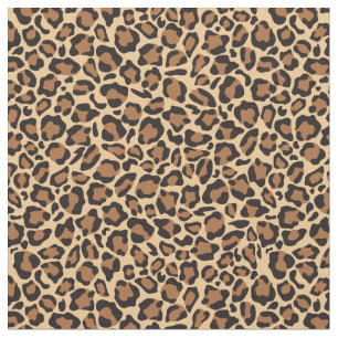 Leopard Skin Print Muster Stoff