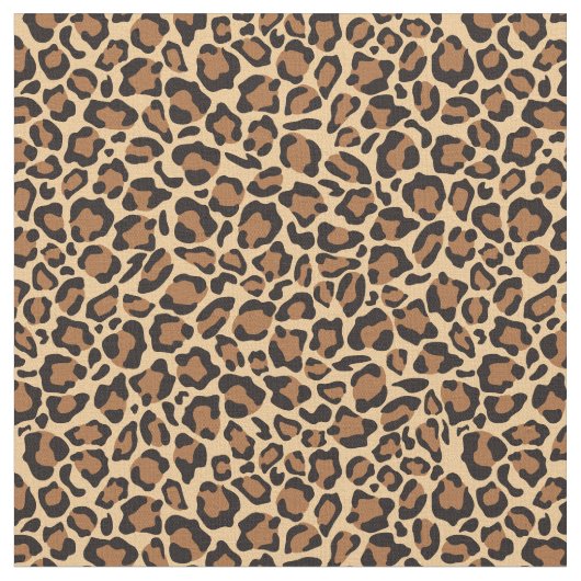Leopard Skin Print Muster Stoff (Nahaufnahme)