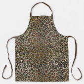 Leopard Skin Print Schürze (Vorderseite)