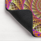 Leopard Skin Spiral Mousepad (Ecke)