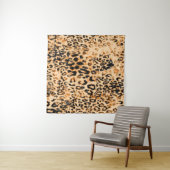 Leopard skin texture, leopard pattern wandteppich (Beispiel)
