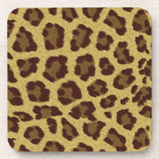 Leopard Skin Untersetzer (Vorderseite)