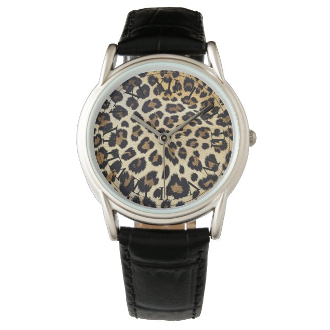 Leopard Skin Watch Armbanduhr (Vorderseite)