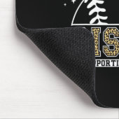 Leopard Softll Sister Supportive But Bored Softll  Mousepad (Ecke)