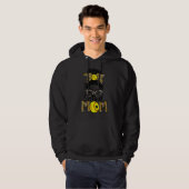 Leopard Software Mama Game Day Messy Bun Hoodie (Vorne ganz)