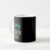 Leopard Sonnenblume Christlich werde ich Goodnes s Kaffeetasse (Vorderseite Links)