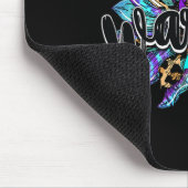 Leopard Sonnenblume Krieger Selbstmordgedanken Mousepad (Ecke)