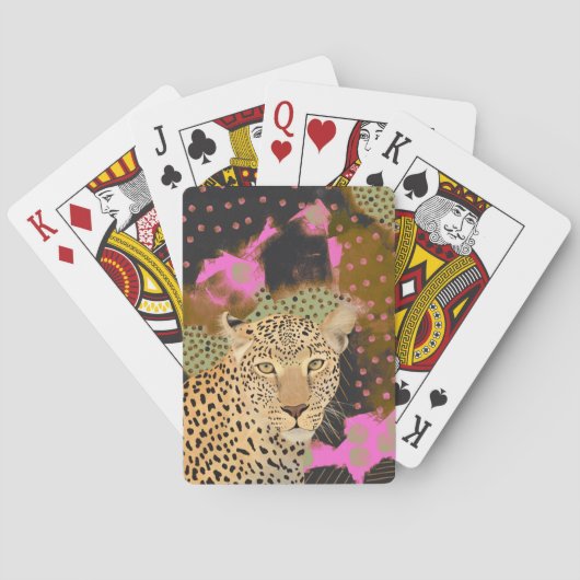 Leopard Spielkarten (Rückseite)