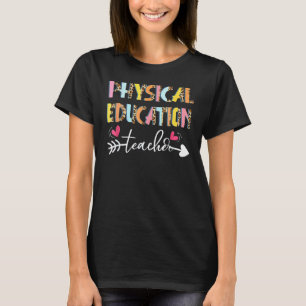 Leopard Sportlehrer Physik Erziehung Süß Zurück zu T-Shirt