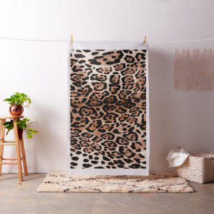 Leopard Spot Animal Print Muster Stoff