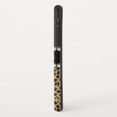 Leopard Spot Kristall Diamonds Monogram FOTO Case-Mate iPhone Hülle (Hinten/Links)
