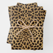 Leopard-Spot-Muster Geschenkpapier Set (Beispiel)