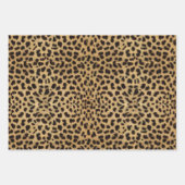 Leopard-Spot-Muster Geschenkpapier Set (Vorderseite)