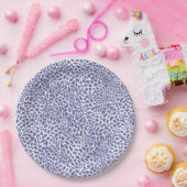 Leopard Spot Muster Pappteller (Party)