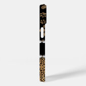 Leopard Spot Paw Prints Kristall Case-Mate iPhone Hülle (Rückseite / Rechts)