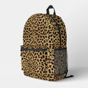 Leopard Spot Skin Print Bedruckter Rucksack