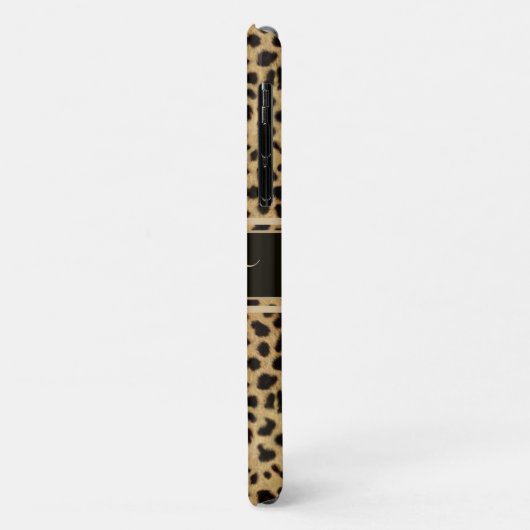 Leopard Spot Skin Print Personalisiert Case-Mate iPhone Hülle (Hinten/Links)