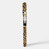 Leopard Spot Skin Print Personalized Case-Mate iPhone Hülle (Rückseite / Links)