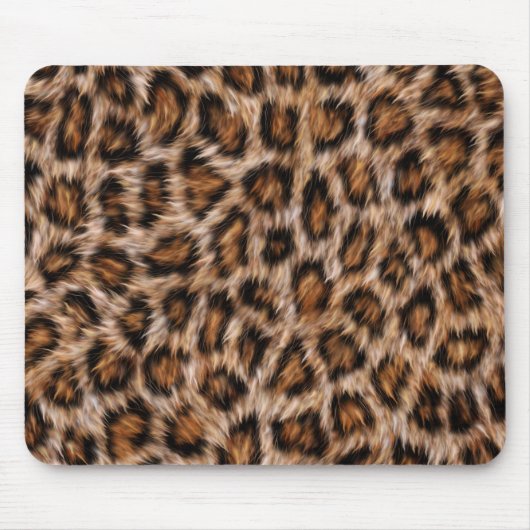 Leopard Spots Fur Jaguar Animal Cat Skin Pattern.j Mousepad (Vorne)