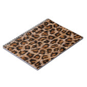Leopard Spots Fur Jaguar Animal Cat Skin Pattern.j Notizblock (Linke Seite)