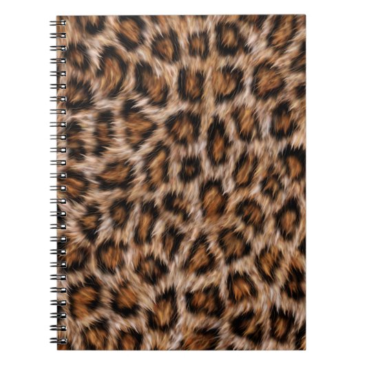 Leopard Spots Fur Jaguar Animal Cat Skin Pattern.j Notizblock (Vorderseite)