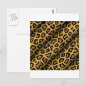 Leopard Spots Postkarte (Vorne/Hinten)