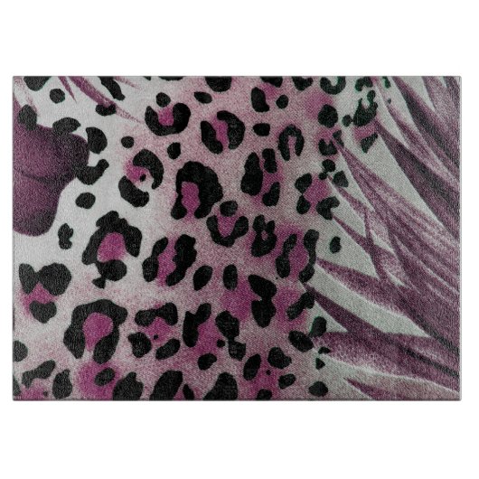 Leopard Spots Schneidebrett (Vorderseite)