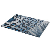 Leopard Spots Schneidebrett (Ecke)