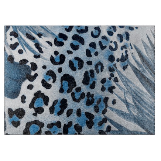 Leopard Spots Schneidebrett (Vorderseite)