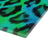 Leopard Spots Schneidebrett (Ecke)