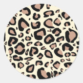 Leopard Spots Sticker (Vorderseite)