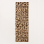 Leopard Spots Wildkatzen-Muster Yogamatte (Rückseite)