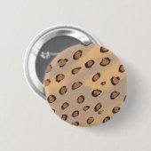Leopard-Spots Zeichnen von benutzerdefinierten Pin Button (Vorne & Hinten)
