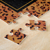 Leopard [Square Jigsaw puzzle] Puzzle (Seite)