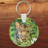 Leopard St. Patrick's Schlüsselanhänger (Vorderseite)