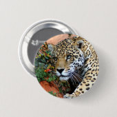 Leopard Stalking Macro Button (Vorne & Hinten)