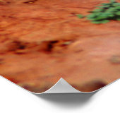 Leopard Stalking Macro Poster (Ecke)