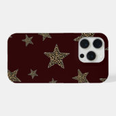 Leopard Star Handyhülle iPhone Hülle (Rückseite (Horizontal))