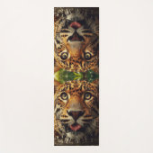 Leopard Stares beim Wasserlappen im Dschungel Yogamatte (Vorderseite)