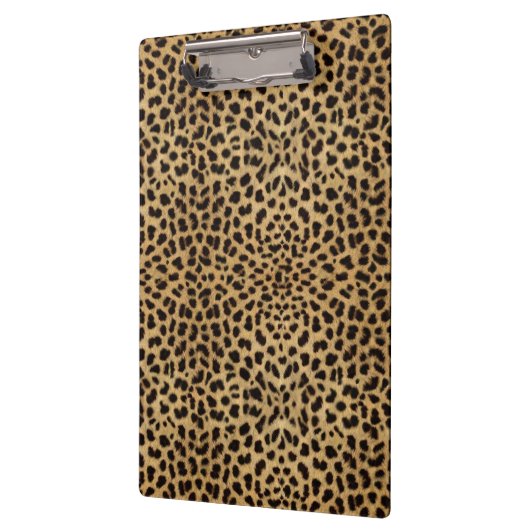 Leopard-Stellen-diamante de Klemmbrett (Links)