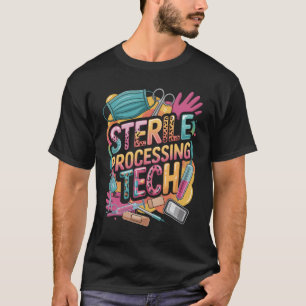 Leopard Sterilgutaufbereitungstechniker SPD Tech W T-Shirt
