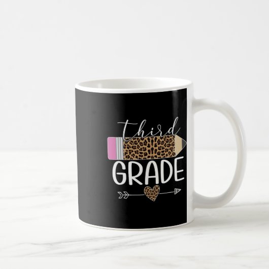 Leopard-Stift für Lehrer der dritten Klasse Byck Z Kaffeetasse (Rechts)