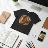 Leopard Stiller Jäger | Afrikanischer Wildtierpräd Tri-Blend Shirt