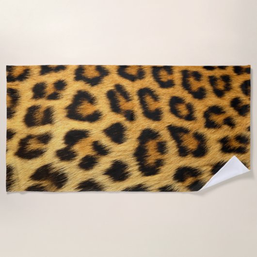 Leopard Strandtuch (Vorderseite)