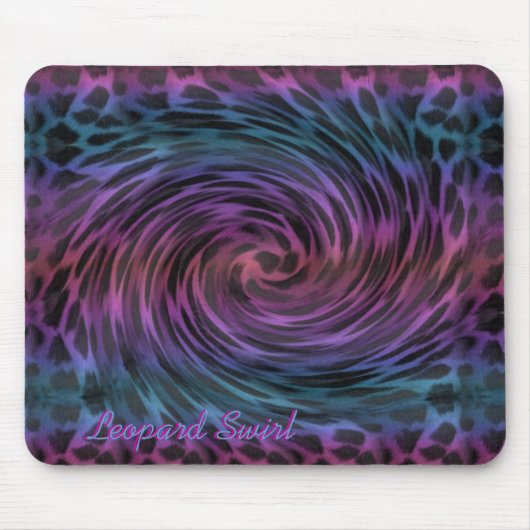 Leopard-Strudel Mousepad (Vorne)