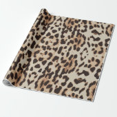 Leopard Style Druck. Geschenkpapier (Ungerollt)