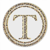 Leopard T Aufkleber (Vorderseite)