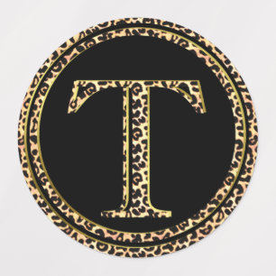Leopard T Etiketten