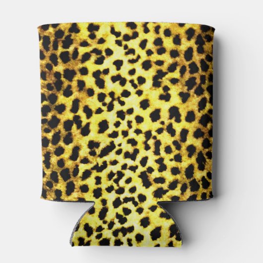 Leopard-Tapete Dosenkühler (Rückseite)