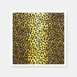 Leopard-Tapete Serviette